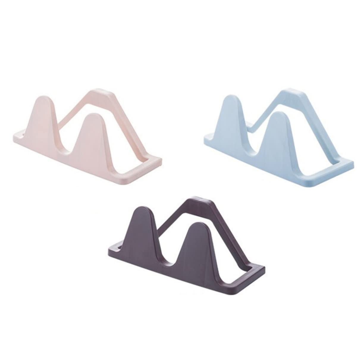 Cabilock Elegant Traceless Wall Hanging Shoes Rack for Slippers Sneakers and Canvas Shoes Easy to Install Tape