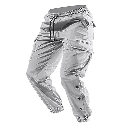 Pantalon cargo hiver chaud pour homme coupe décontractée mode training et travail casual