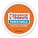 Dunkin Donuts French Vanilla Flavored Coffee K-Cups For Keurig K Cup Brewers (24 Count)