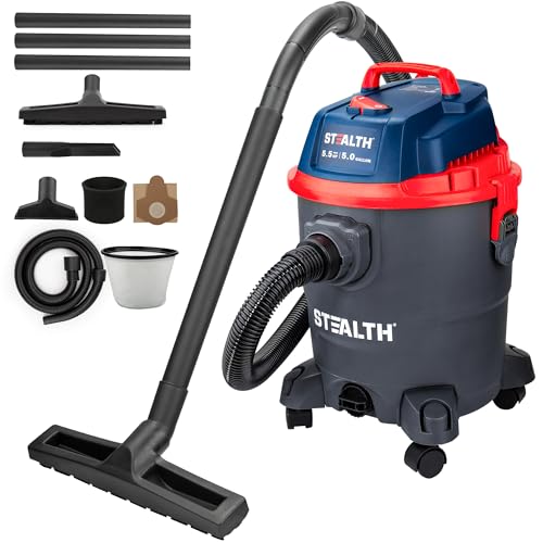 Stealth 5 Gallon Wet/Dry Shop Vacuum