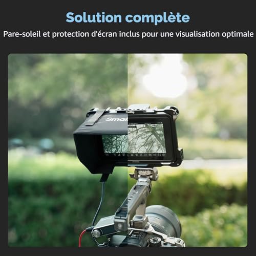Cage Atomos Shinobi II pare-soleil protection ecran SmallRig 5030