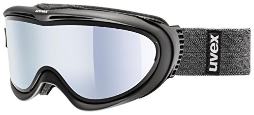 Uvex Comanche Take Off OTG German Made Goggles, White/Black Frame/Laser Gold Lite Base