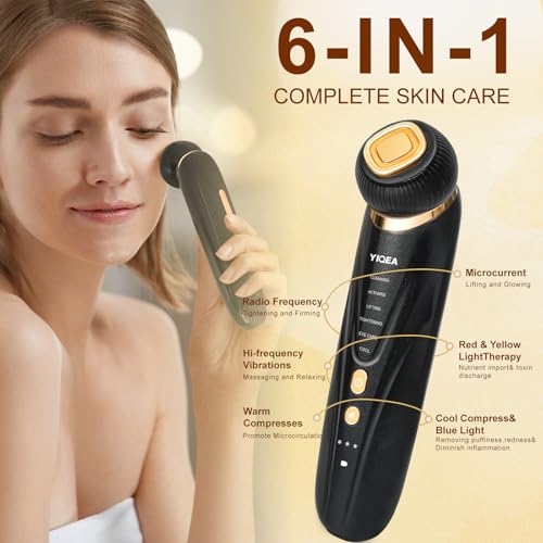 Facial Massager 6‑in‑1 Anti‑Aging Skin Tightening for Face and Neck Lifting & Firming Beauty Device - Image 3