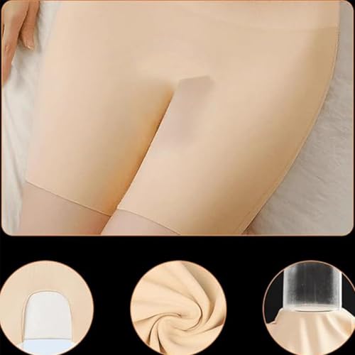 Choosemuc Ice Silk Panties, 3-In-1 Panties Women High-Waist & Butt-Lifting Ice Silk Underwear, Tummy-Control Seamless Pants4