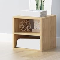 Amazon.co.jp: [GZGZ] デザインラック 木製収納ボックス カラー11 2段