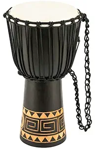 Meinl Percussion HDJ1-S Headliner Rope Tuned Djembe Congo Series 8-Inch Small