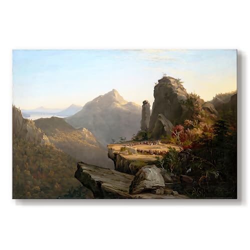 Thomas Cole | Assembly Above The World | Canvas Wall Art | GAL088