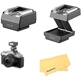 Godox FS-R シングルコンタクト折りたたみホットシューライザー Canon Nikon Sony Fujifilm Olympus Panasonic iM20 iM22 カメラフラッシュ用 折りたたみ式 角度調整可能 300g以下のフラッシュライトに最適