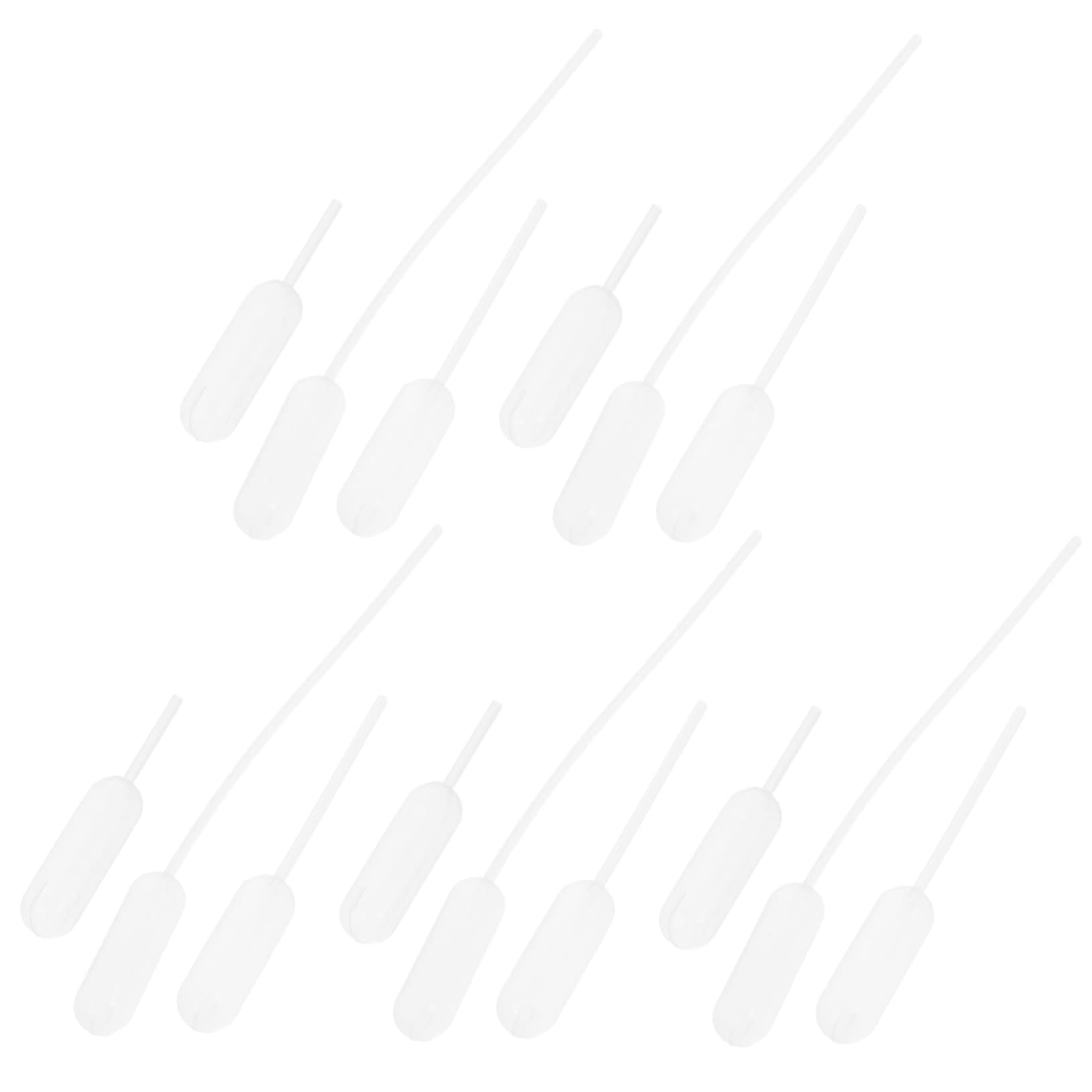 KICHOUSE Ergonomic Design Jam Pipettes 150pcs Mini Droppers for Western Dessert Sauce Squeeze Kitchen Supplies