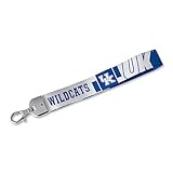 Rico Industries NCAA Kentucky Wildcats Wrist Lanyard Key Chain, Cute Wristlet Strap Keychain Holder for Women Men Car Keys ID Badges Card Wallet Phone Camera