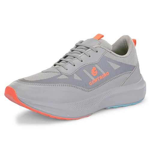 Image of Centrino Trendy Sneakers for Man | Casual Shoes for Men Stylish | Lightweight Lace-Up Canvas Walking Shoes | Cushioned Insole | Breathable Comfortable | Anti-Skid Sole | Premium Mens Sneaker Shoes (6831)