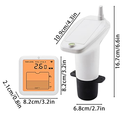 Jauge de niveau d'eau ultrasonique pour conteneur et réservoir