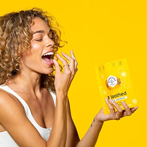 Soothing Honey Cough Drops - Immune Support With Vitamin D, Zinc And Propolis - By Beekeeper's Naturals - Throat Soothing Lozenges, 14 Ct #TOP4