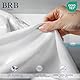 BRB Home Spannbettlaken 90x200cm - 27 cm Tiefe Tasche 100% Baumwolle Spannbetttuch Oeko-TEX Zertifiziert Bettlaken Jersey Bettware Bettbezug für Boxspringbett Dicke Matratzen - Weiss 90x200