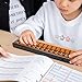 Yellow Mountain Imports Soroban Abacus - 13 Column, 9.7-Inch Professional Japanese Calculator for Mental Math and Montessori Learning