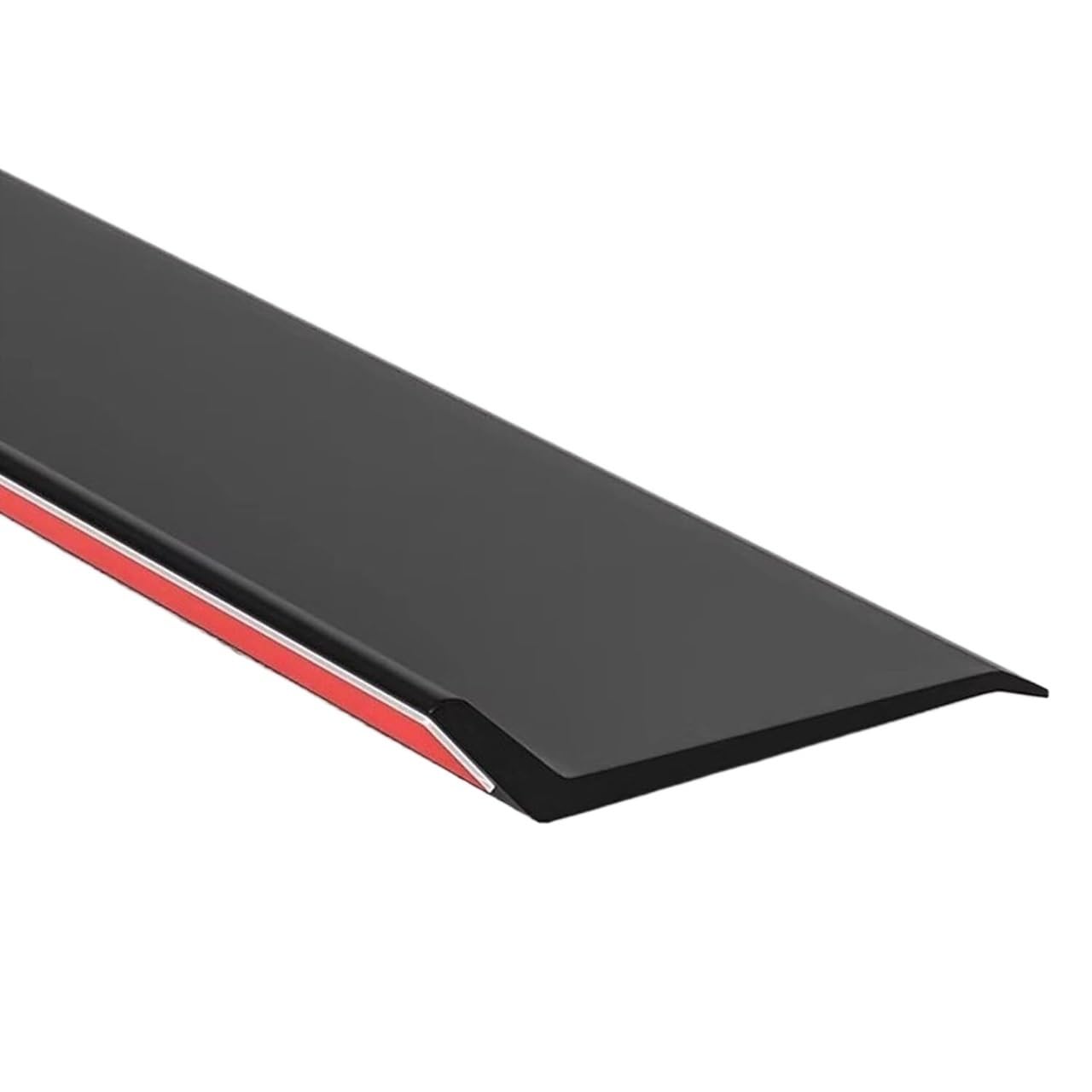Estdkmnos 5.5Cm Window Outer Edge Rain Shield， Window Outer Edge Rain Shield Self-Adhesive Rubber Weather Stripping Black Multiple Sizes(,(9.8Ft))