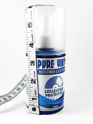 Collector Protector Vinyl Record Cleaning Solution With Anti-Static Microfiber Cloth - 200 Ml Premium Audio Lp Cleaner Fluid Spray Bottle To Keep Your Records Sounding Like New. #TOP3