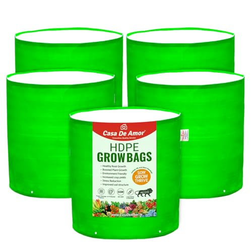 Casa De Amor Premium 12x12 Inches HDPE Pack of 5 UV Protected 260...