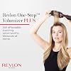 Secador y moldeador volumizador REVLON One-Step Plus | Más volumen, menos daño y más control de peinado para secados estilo salón fáciles y rápidos, además apto para viajes (Negro) 5