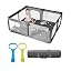 Playpen Grey with Non Removable Mat