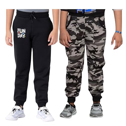 Image of Boy's Regular Fit Track Pants, Pajamas and Lowers
