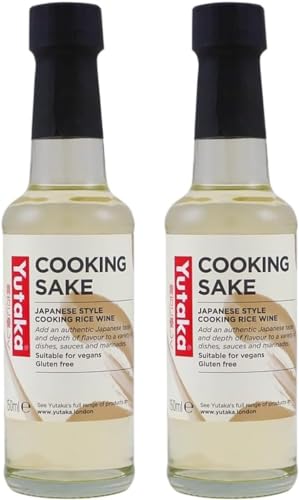Xihaha Yutaka Cooking Sake - Japanese Style Cooking Rice Wine 150ml (Pack of 2)