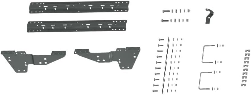 B&W Trailer Hitches Fifth Wheel Hitch Universal Mounting Rails with Custom Installation Brackets - RVK2500