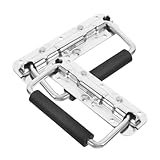 Protection contre les chocs électriques : le revêtement en caoutchouc de la poignée protège efficacement vos mains des chocs électriques, garantissant une manipulation sûre, une boîte à outils matérielle, des poignées de bateau