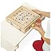 Imagen de Janod Juego Laberinto de Madera para Niños y Adultos-Juguete Tradicional-Carrera 2 Canicas de Metal Suministradas-Desarrolla la Concentración y la Habilidad-A Partir de 5 años