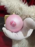 Round Boob Ornament, Tit and Boobie Christmas Designed Ornaments (Pink)