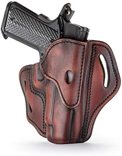1791 GUNLEATHER Holster for Sig Sauer P226, P220, P229 Right Hand OWB Leather Gun Holster for Belts Also fits 1911 with Rails, HK VP9, Beretta 92FS -(BH2.3) (Vintage)