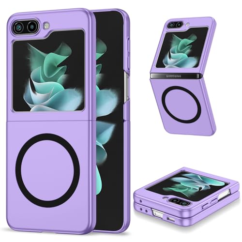 Coque Galaxy Z Flip 5 compatible support magnétique auto et antichoc slim