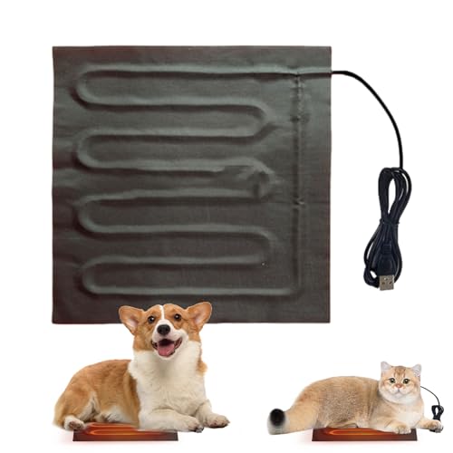 Cuscino Riscaldante Da Viaggio - Cuscinetto Riscaldante Usb 5 V Scaldapiedi Per Mani, Cuscino In Pellicola Riscaldante Con Design | Pieghevole Per L'inverno, Cuscinetto Riscaldato Per Spalle, Collo