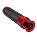 GIDIBII Car Handlebrake Compatible with WRX,STi,Impreza,Forester,BRZ,FR-S/86 2002-later,Aluminum E-Brake Handle (Red-Black)
