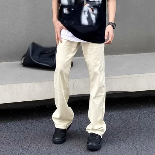 Men's American Straight-Leg Jeans Autumn Pants3