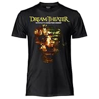 [EXCLUSIVE ARTISTIC DESIGN – UNIQUE STREETWEAR STYLE] The men's cotton t shirt features a design that echoes the famous album cover Metropolis Pt. 2: Scenes from a Memory, blending the aesthetics of PROGRESSIVE METAL with alternative design. The comb...