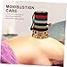 Beavorty 1 Set Moxibustion Can Handheld Moxa Burning Tool with Scraping Cup for Care Dust Barrier Vent Design for Safety for Home Beauty Salon Use