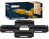  QUALITONER - x4 Toners - Q2613X 13X Noir - Compatible pour HP Laserjet 1300 HP Laserjet 1300n HP Laserjet 1300xi