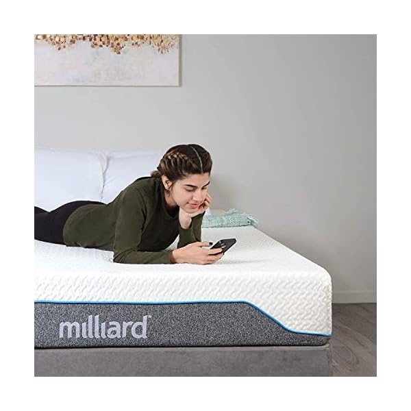 Milliard Memory Foam Mattress 20cm High Density Foam - Medium Firm - Image 4