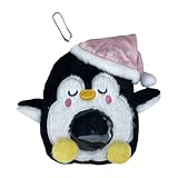 Niedlicher Ausweishalter, Plüsch-Pinguin-Ausweishülle, Foto-, Pinguin-Puppe, Plüschtier,...