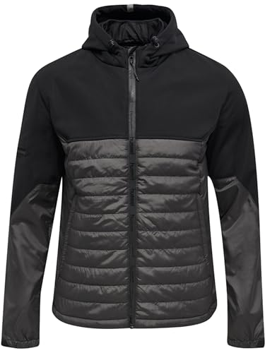 hummel North Hybrid Jacke F7026 Schwarzgrau, L Herren