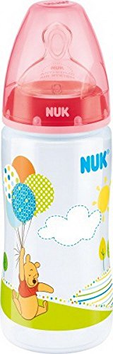 NUK Disney Winnie PP-Flasche Silikon 300 ml M 6-18 m