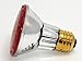 Bulbrite H50PAR20R 120V 50W PAR20 Halogen Light, Red