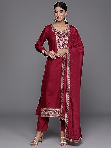 Image of ROYALICA Women Kurta Set With Dupatta