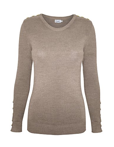 Image of Cielo Women's Solid Soft Stretch Pullover Knit Sweater