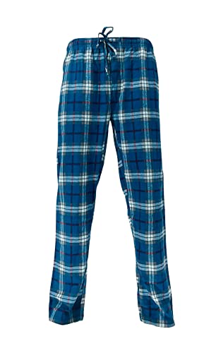 Men's Super Soft Cotton Flannel Plaid Pajama Sleep Pants