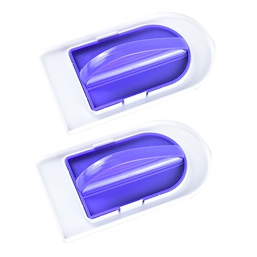 MAGICLULU Ensemble De 2 Grattoirs À Fondant Pour Lisseur À Gâteau Construction Robuste Lisse Non Abrasif Facile À Laver