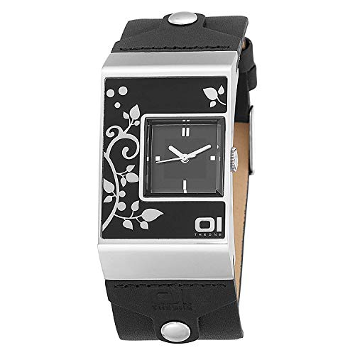 01theone three-hand�u���b�N���U�[Women 's Watch # an02 m01