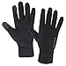 ALPIDEX Gants Sport Légers Tactiles Gants Course Thermique Antiderapant Femme Homme, Taille:L, Couleur:Black