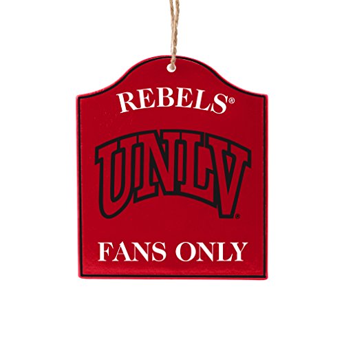 Boelter Brands NCAA UNLV Rebels Wooden Fan Sign Ornament